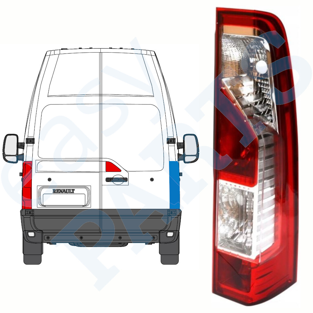 Right TYC 11-11699-01-2 Combination Rearlight for NISSAN,OPEL,RENAULT - Image 8