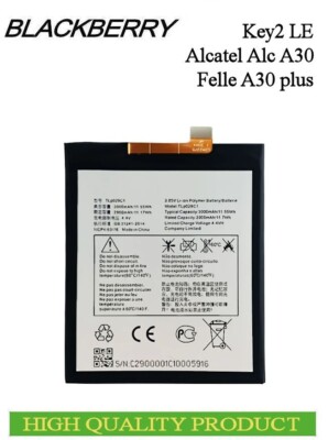 Blackberry Key2 LE battery Tlp029c1 /c7 Alcatel Alc A30 Felle A30plus  OT-5049S