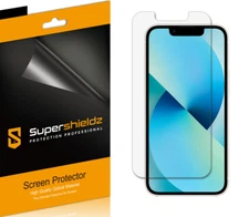 6X Supershieldz Clear Screen Protector Saver for Apple iPhone 13 Mini (5.4 inch)