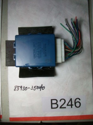 Tested 1998 Toyota 4runner Rear Power Window Relay Control Module 85930 35040 Ebay