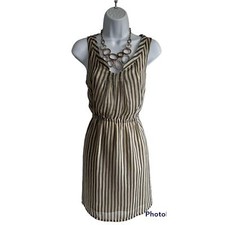 Gap Women’s stripe sleeveless Dress Size Xs