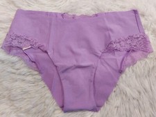 NWT Victoria's Secret No-Show Lace-Trim Cheeky Panty Size Small D11