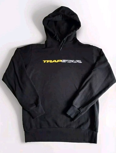 Trapstar Black Cotton Hoodie Size L
