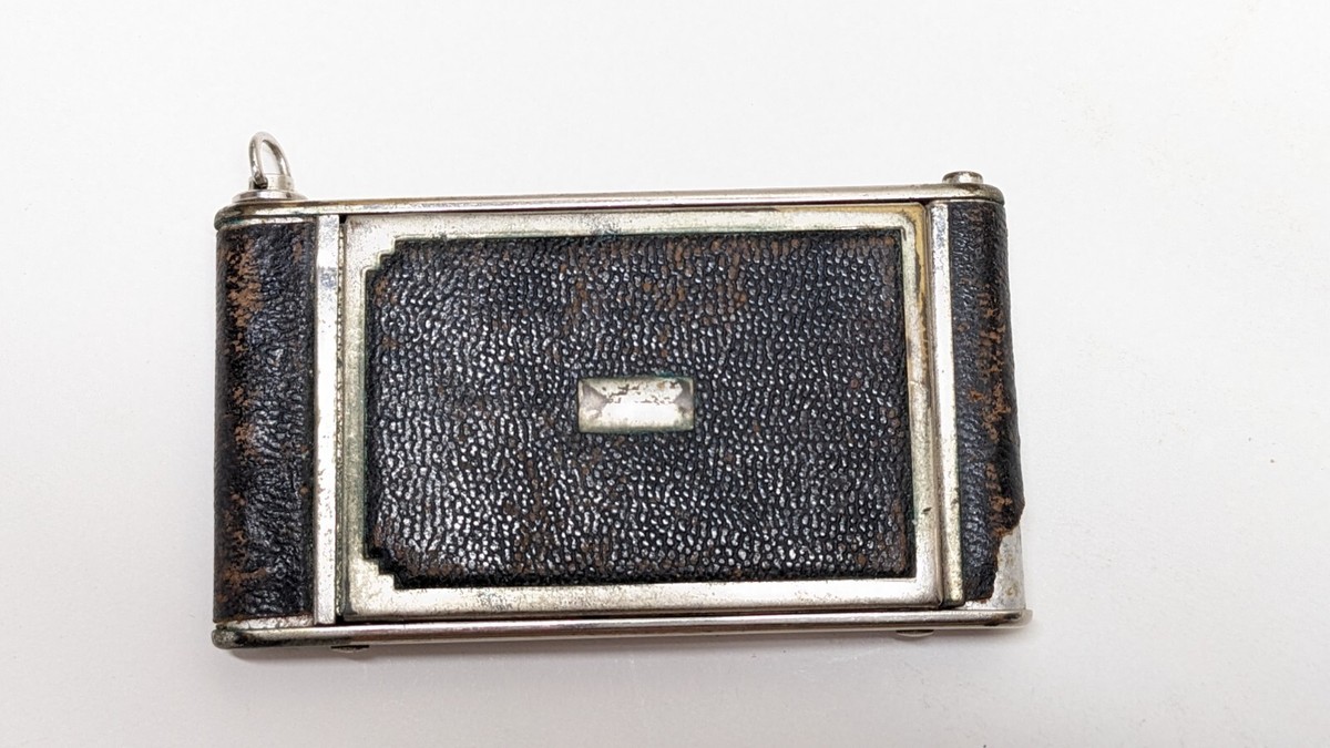 Antique Art Deco Kodak Camera Copy Mini Mirror Compact Make-Up