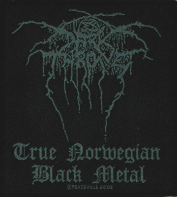 DARK THRONE DARKTHRONE PATCH AUFNÄHER # 2 TRUE NORWEGIAN BLACK METAL 11x10cm