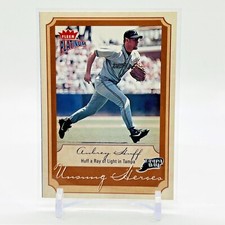 2003 Fleer Platinum Baseball #210 Aubrey Huff Unsung Heroes