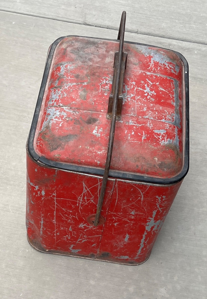 50's Vintage Pleasure Chest Ice Cooler For Collectors Props