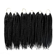 OneDor 6Packs 18Inch Havana Twist Crochet Hair Extensions 