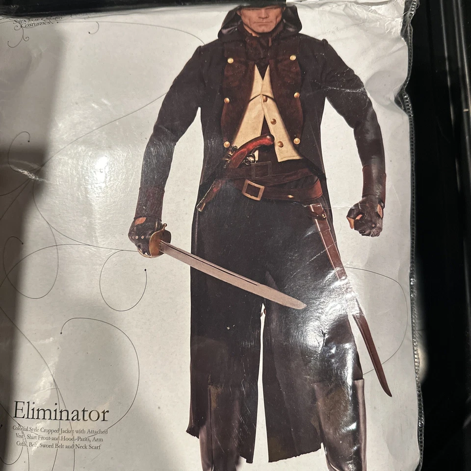 Disfraz de Halloween Eliminator Assassin Medieval para hombre Assassins Creed OSFM Foto 2 de 4