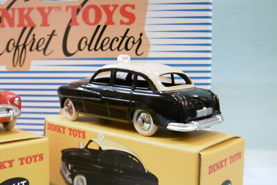 Coffret Collection LES TAXIS DE POISSY - Dinky Toys Atlas 1:43 - Simca Aronde & Ford Vedette