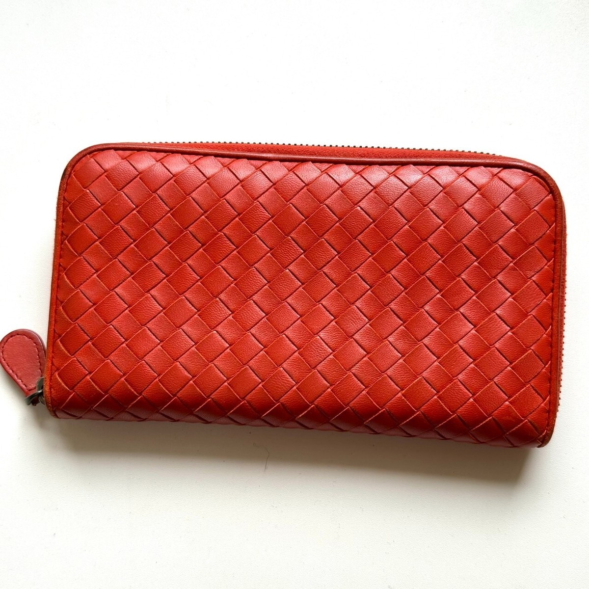 BOTTEGA VENETA Authentic Leather Long Wallet Intrecciato  display picture 1