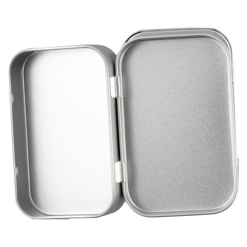 6 Pcs Metal Box Container Hinged Lid Small Empty Storage Box For Small Cosmetics - Picture 3 of 24