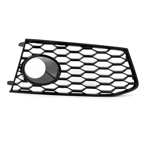 2PCS Front Bumper Fog Light Cover Fog Lamp Grille For RS6 2014-2018 - Picture 7 of 16