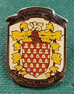 RARE England Gresley Rovers FC Football Club Enamel Pin Badge