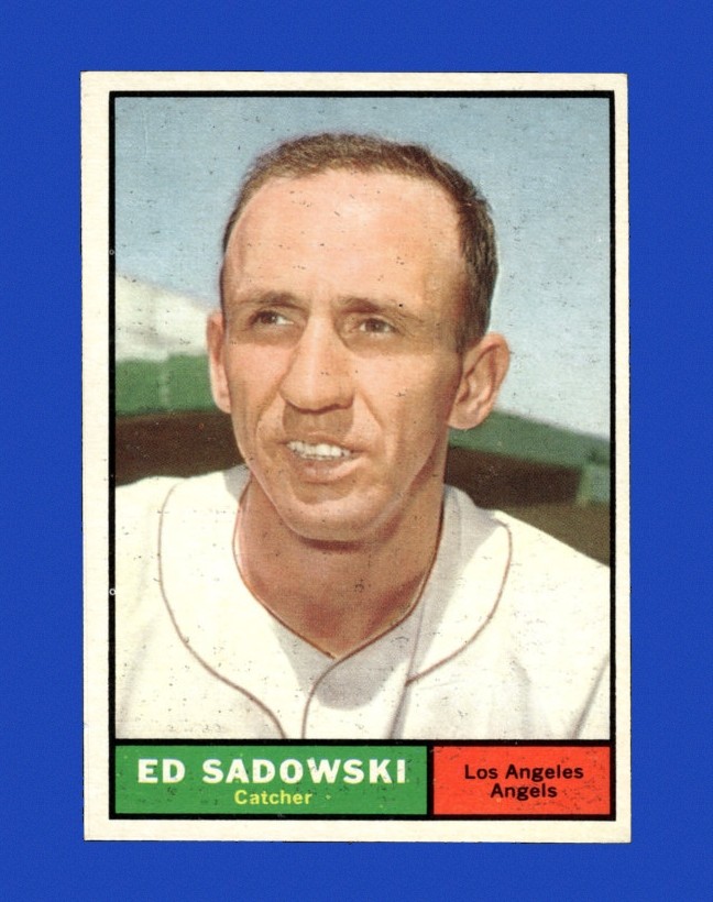 1961 Topps Set-Break #163 Ed Sadowski NR-MINT *GMCARDS*