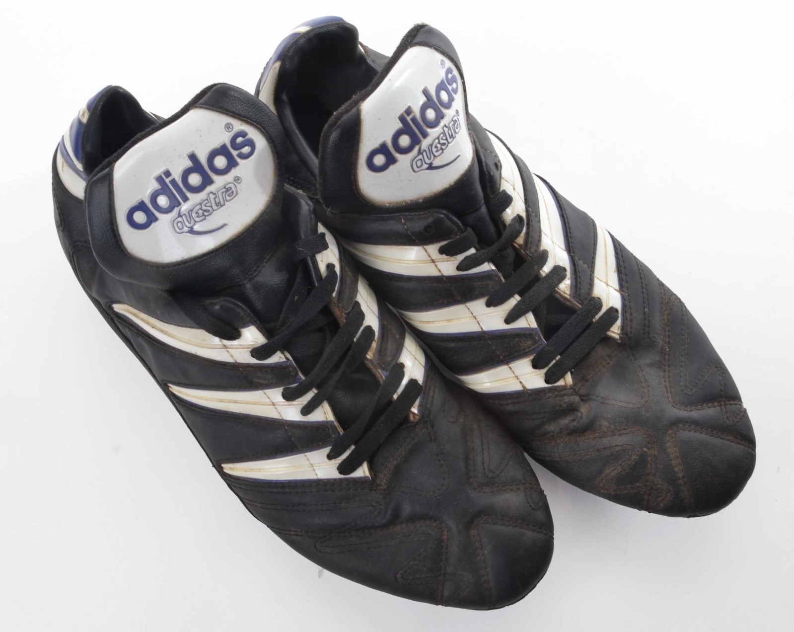 RARE VINTAGE ADIDAS FOOTBALL BOOTS CLEATS 011298 1995 SIZE US-11,5 UK-11 MEN thumbnail 2
