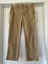 GAP Kids Boys Uniform Straight-Fit Stretch Khakis  Size 12 Husky