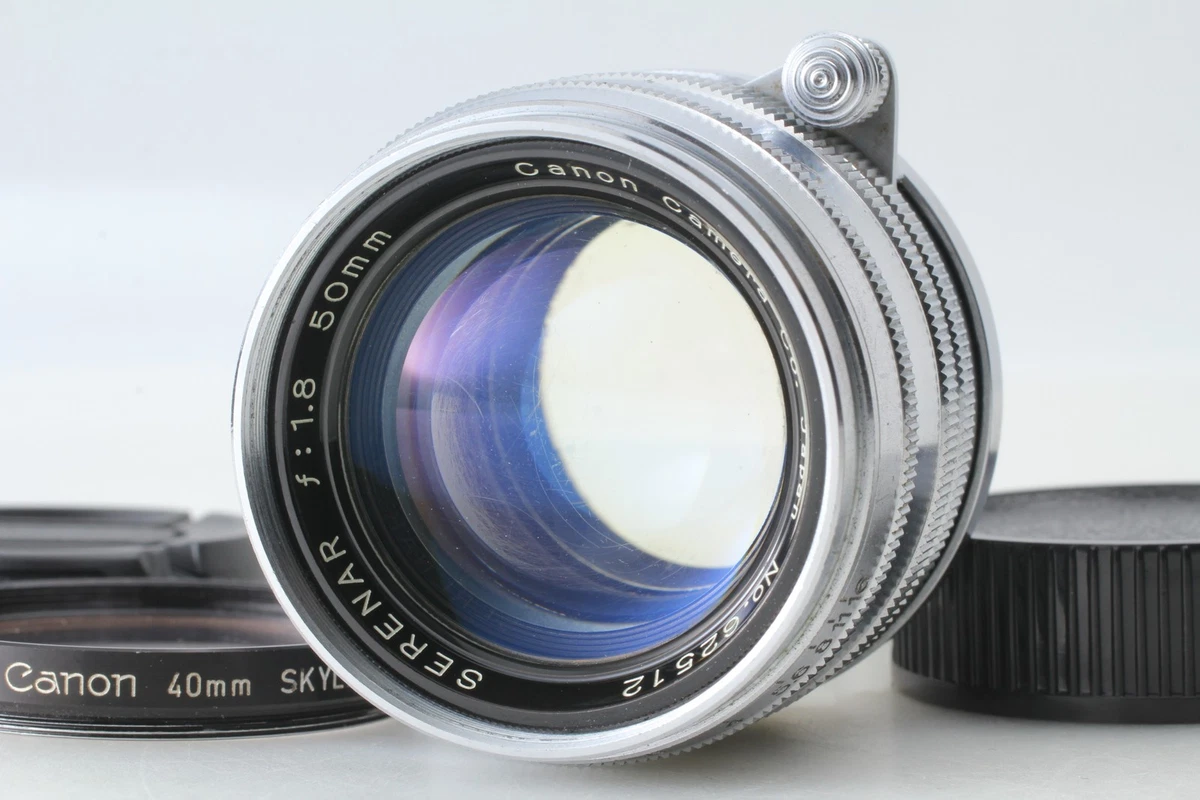 S*a様 Canon L39マウント　50mm f1.8 Canon 50mm F1.8 L39マウント Canon Lens 銀鏡胴タイプ整備記録
