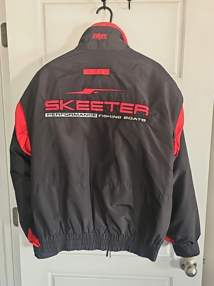 Vintage COMBO JACKET SKEETER Windbreaker Fleece ×2 PERFORMANCE BASS BOAT Fishing - Image 2 of 4