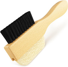 Suede Shoe Cleaner Brush - Yellow Rubber Suede Eraser with Soft Bristle Brush fo