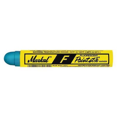 Markal 82835 Paint Crayon, Large Tip, Fluorescent Blue Color Family, 12 Pk