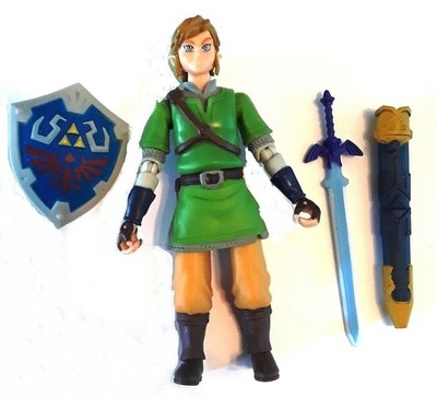 Nintendo The Legend of Zelda Skyward Sword Link Action Figure LOOSE COMPLETE