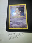 Pokemon Mewtwo Base Set Shadowless Holo- DAMAGED