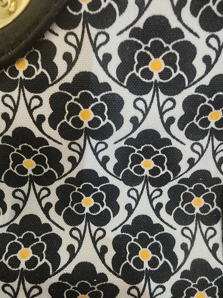 EMMA FOX 女式海军蓝/奶油色皮革/斜挎包手拿包 — 第 4/4 张图片