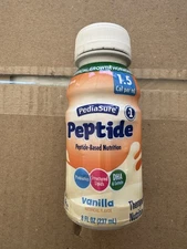 24 Bottles Pediasure Peptide 1.5 Cal Vanilla Shakes Drinks 1 Case Fast Ship 2026