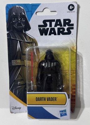 Hasbro Star Wars Epic Hero Series Darth Vader  w Red Saber 4'' Figure - Bent Card