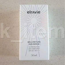 elravie Mela Return Sun Serum 50ml SPF50+ PA++++ K-Beauty / Tracking