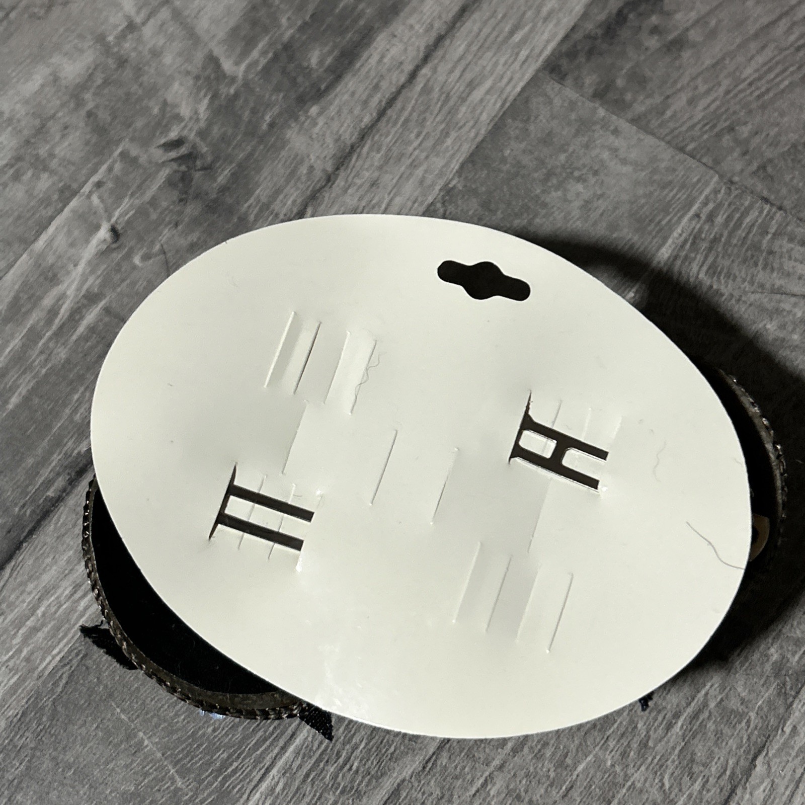 Vintage Set di 2 Barrette per Capelli Cappelli di Paglia Pettine Pony Co W16