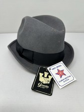 Goorin Bros Fedora 100% Wool Gray Made in the USA NWT Adult Size Large