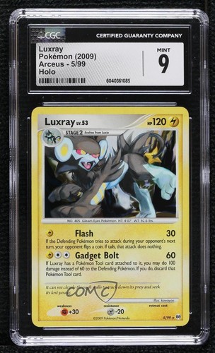 Luxray graded CGC 9 for sale on eBay