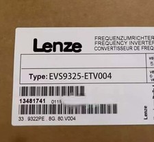 EVS9325ETV004 NEW LENZE EVS9325-ETV004 SERVO DRIVE INVERTER With Relay Terminal
