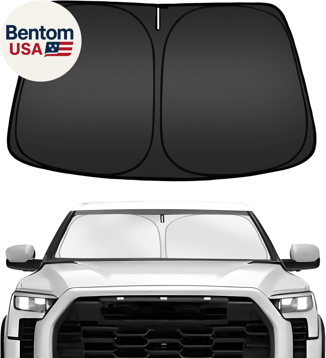 Windshield Sun Shade for Toyota Tundra (Limited, SR5, Platinum, TRD Pro) 2022-20