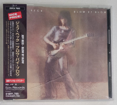 JEFF BECK BLOW BY BLOW CD JAPAN ESCA-7863 OBI