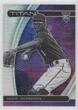 2021 Panini Chronicles Titan Hyper Prizm 134/299 Nick Gordon #17 0nr3