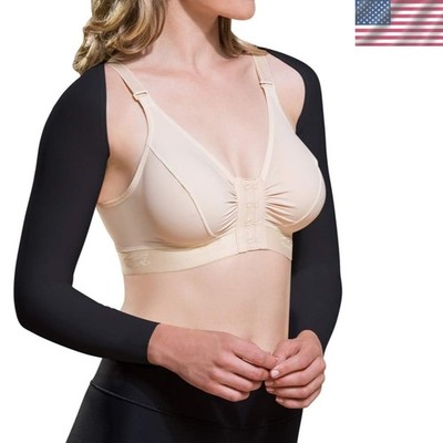 Long Arm Sleeves - Post Surgical Support, Full Arm Coverage, Compression Slee...
