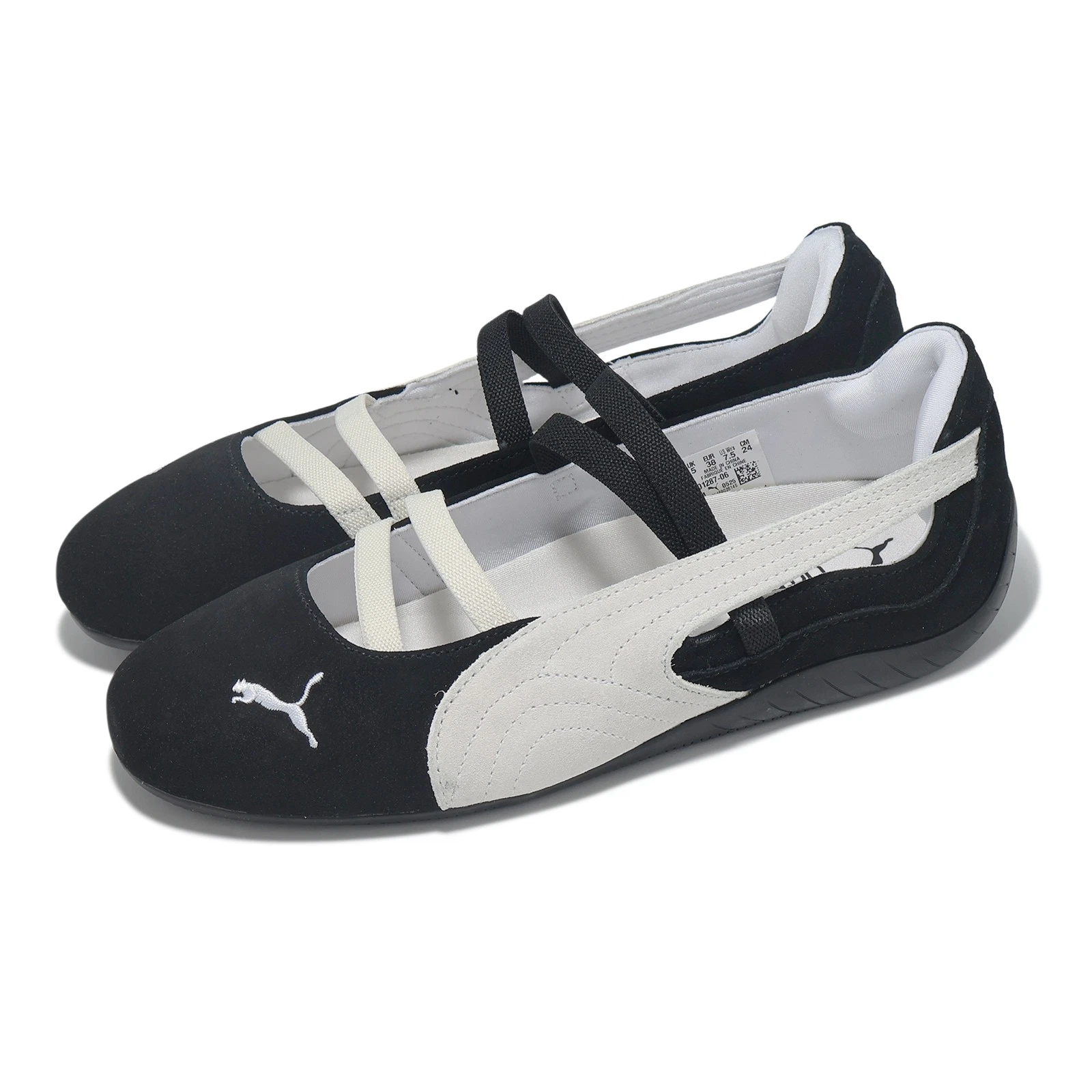 Puma Speedcat Ballet SD Wns Black White Women Casual Lifestyle Shoes 401287-06