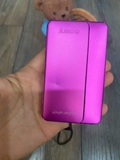 Sony Cyber Shot DSC-TX10 10.2MP 4x Optical Zoom Pink Digital Camera - 90 New