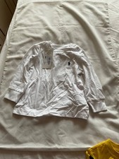 Ralph Lauren Baby Boy's 100% Cotton White Logo Print  T-Shirt - Age 9M BNWT