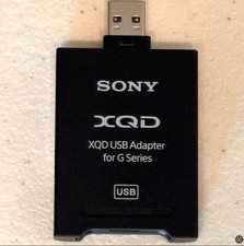 Sony XQD USBA Adapter Card Reader for G series Memory Cards   WORKS GREAT