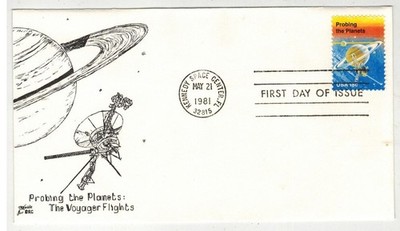 FDC PROBING THE PLANETS SPACE VOYAGER FLIGHTS TM WEDDLE DONE FOR DRC