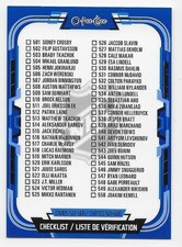 25/26 O-PEE-CHEE BLUE BORDER PARALLEL Hockey (#501-600) U-Pick From List