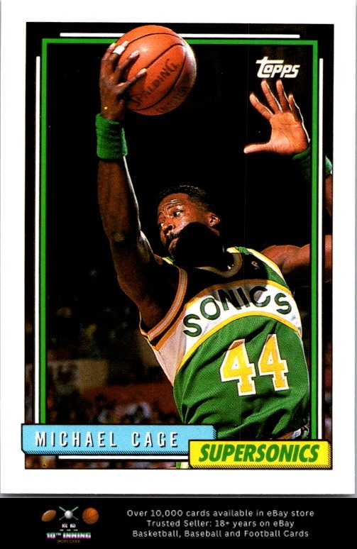 1992-93 Topps BASKETBALL #79 Michael Cage