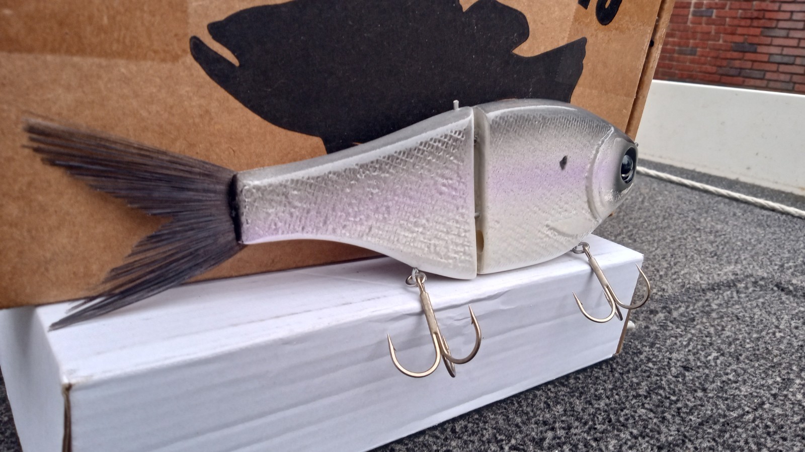 CLUTCH THE BOSS GLIDE SWIMBAIT BRAND NEW 9" 4 OZ🔥clutch,kgb,etc - Image 6