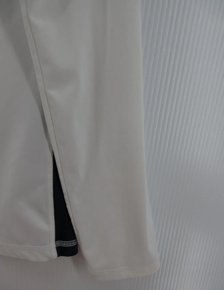 Ralph Lauren Polo Shirt Shirt Boys XL White Rash Guard Surf Spell Out Graphic * - Imagem 3 de 4