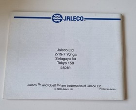 NES GOAL ORIGINAL NINTENDO VIDEO GAME, BOX , MANUAL UK