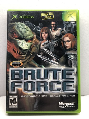 #ad Brute Force Microsoft Xbox 2003 Complete w Manual Tested Working $19.55